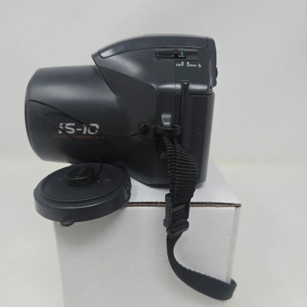 Olympus IS-10 35mm Film‎ SLR Camera 28-110mm 4x Zoom Lens Twin Flash Tested